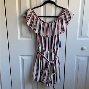 Off the Shoulder Romper